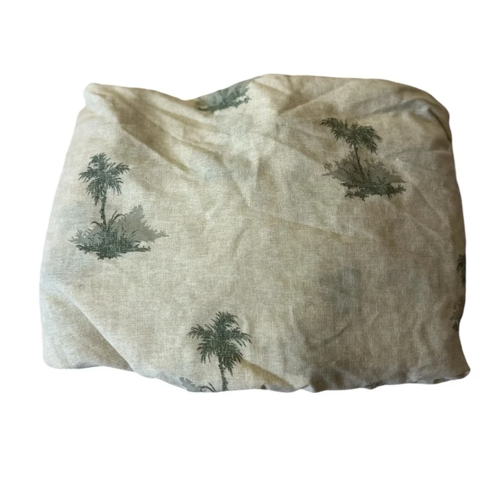 Vintage Westpoint Stevens Full Palm Tree Fitted Sheet